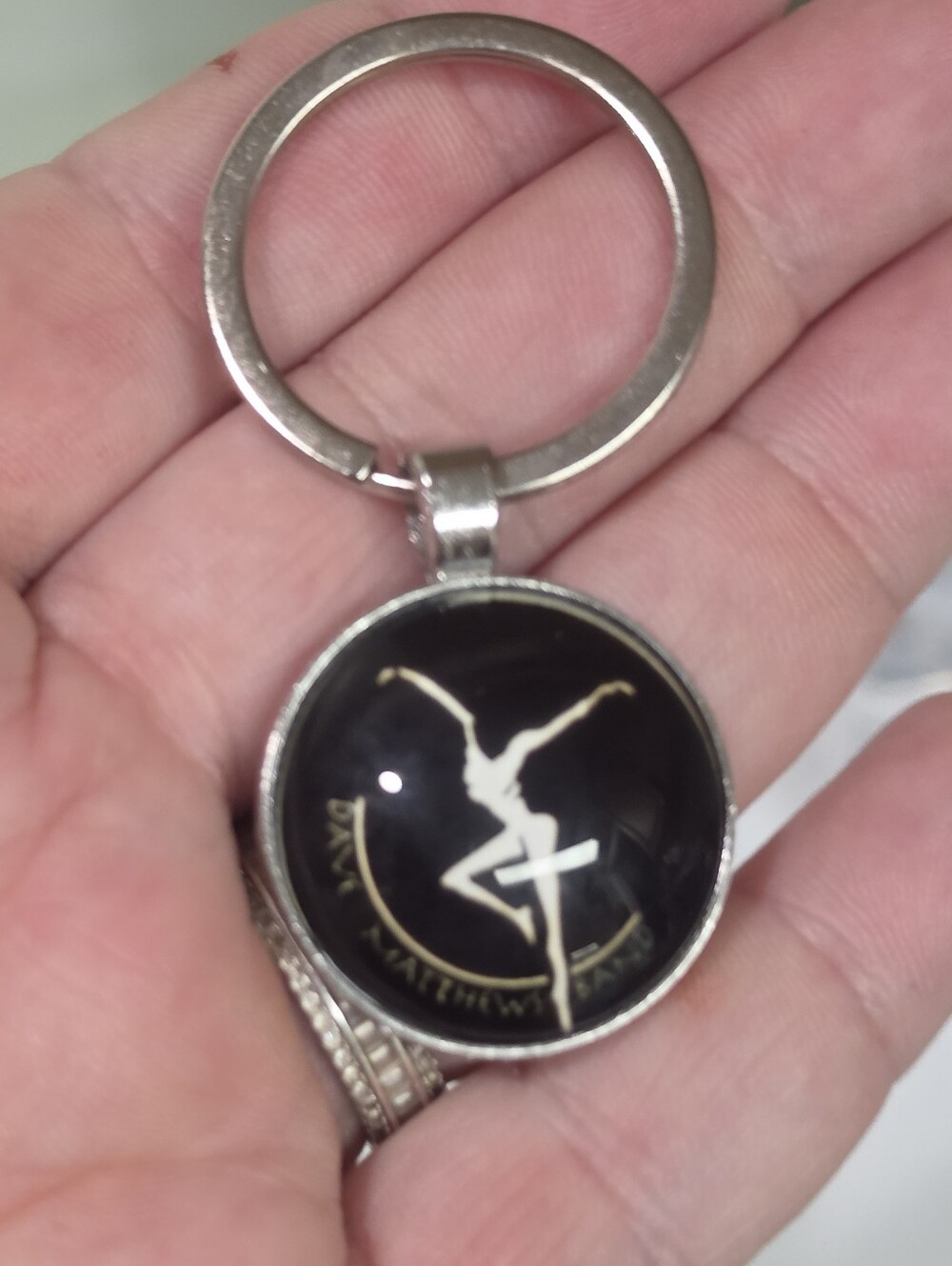 CUSTOM MADE DMB DAVE MATTHEWS BAND Logo Cobachon KEYCHAIN Unisex